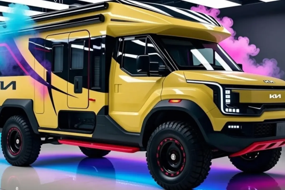 Kia Camper Van Revealed